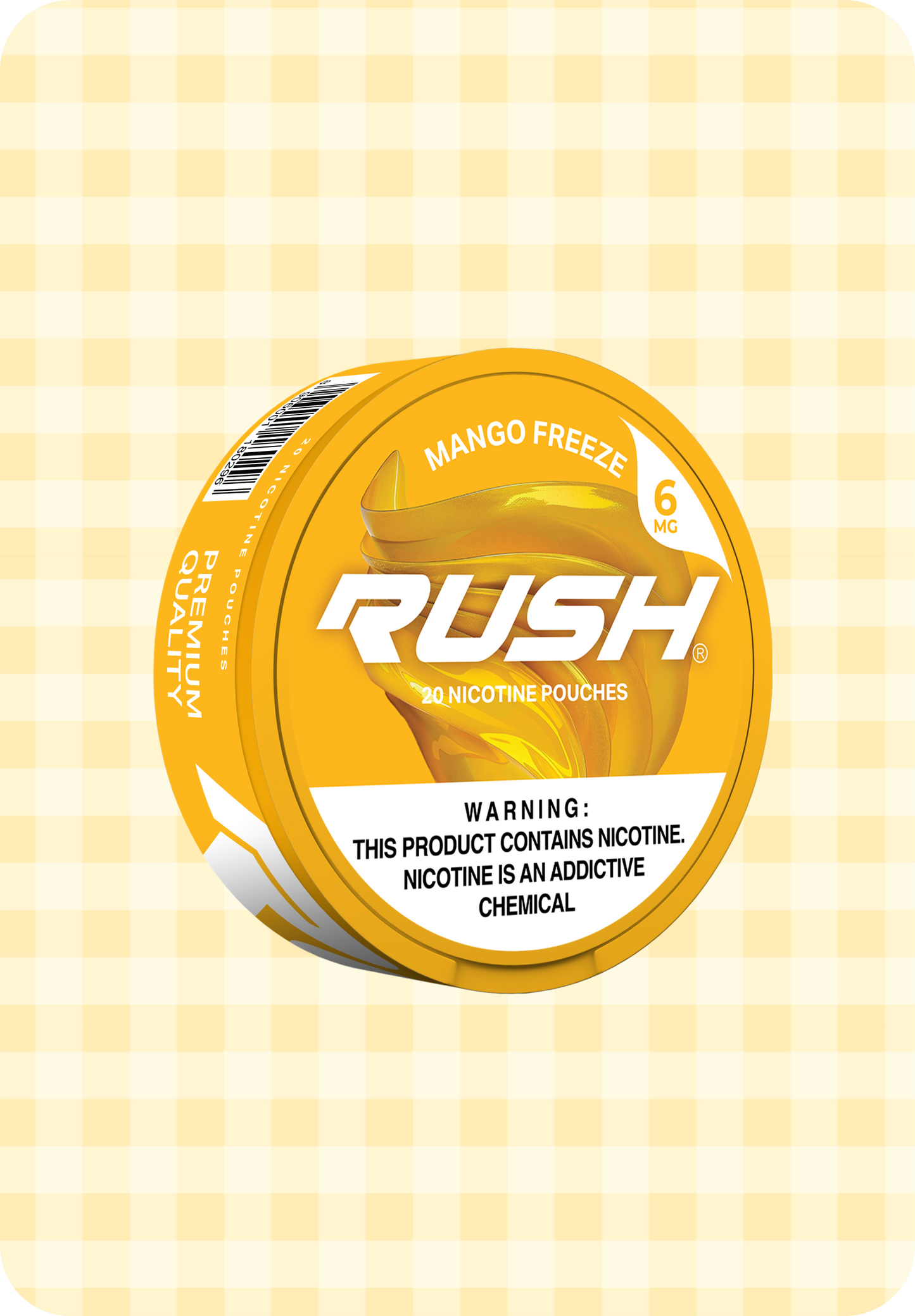 Tobacco Free Nicotine Pouches In Citrus Flavor - Citrus - Rushnic