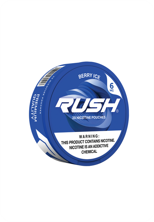 Tobacco Free Nicotine Pouches In Ice Cold Mint Flavor - Mintsanity - Rushnic