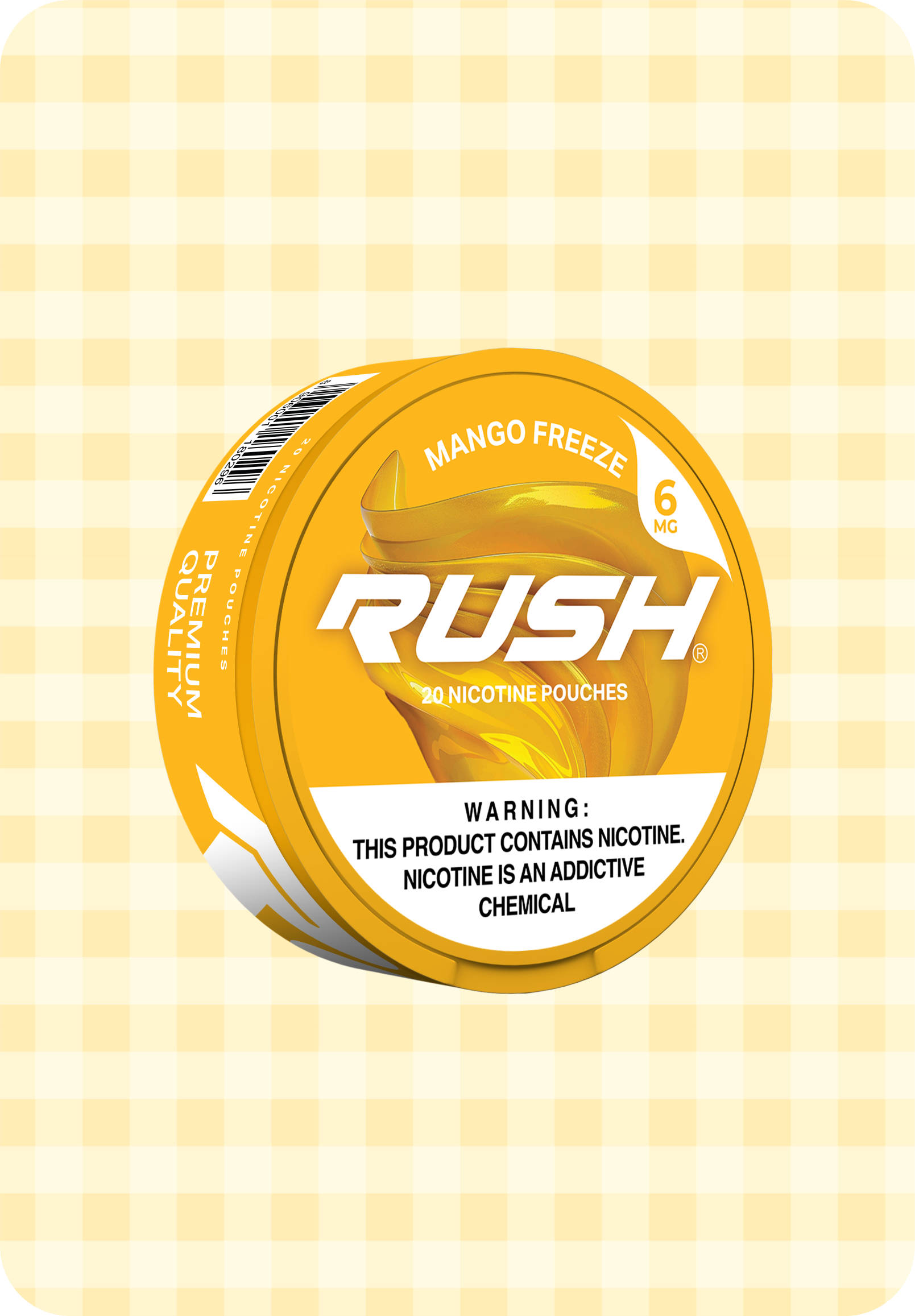 Tobacco Free Nicotine Pouches In Citrus Flavor - Citrus - Rushnic
