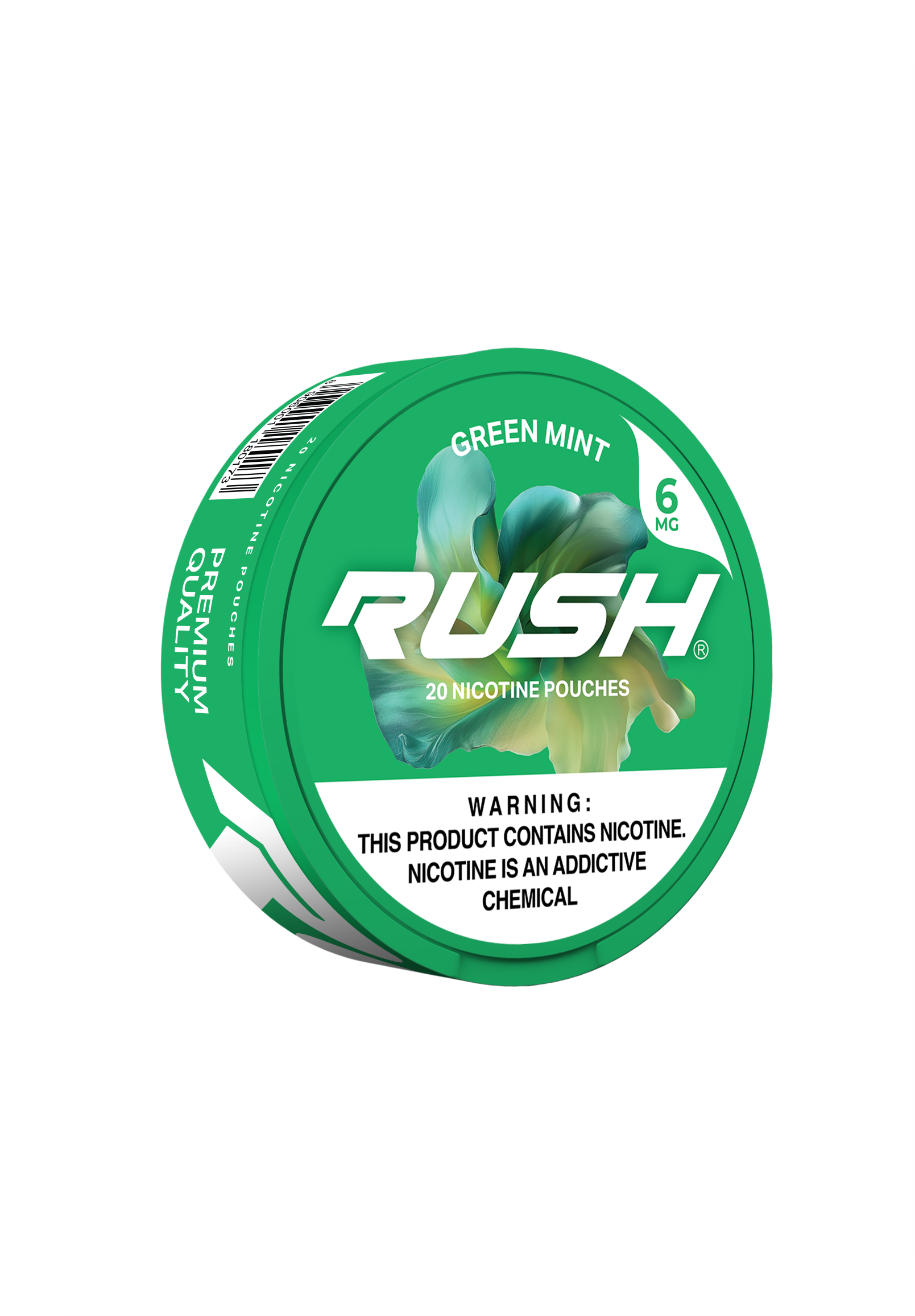 Tobacco Free Nicotine Pouches In Wintergeen Flavor - Winter Blast - Rushnic