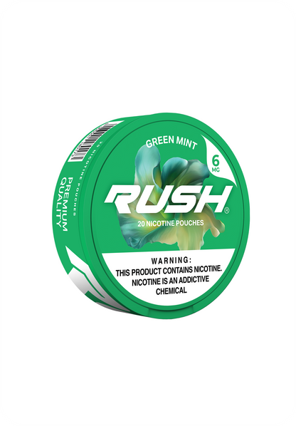 Tobacco Free Nicotine Pouches In Wintergeen Flavor - Winter Blast - Rushnic
