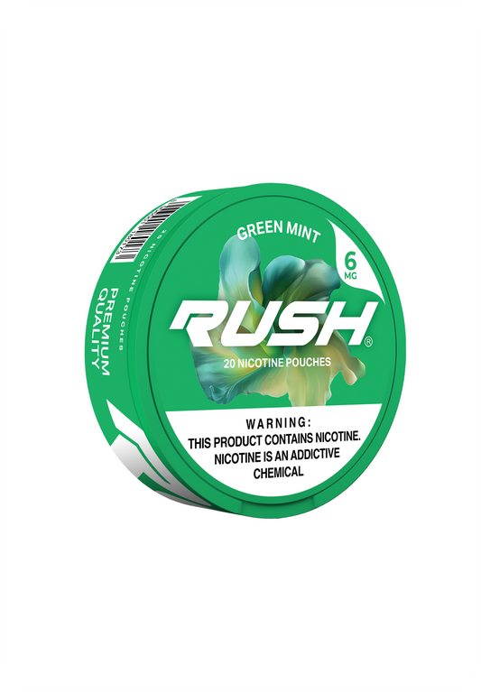 Tobacco Free Nicotine Pouches In Wintergeen Flavor - Winter Blast - Rushnic