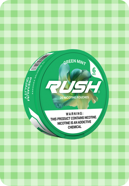 Tobacco Free Nicotine Pouches In Wintergeen Flavor - Winter Blast - Rushnic
